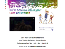 Tablet Screenshot of bearhuntlive.com